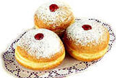 SUFGANIOT AND OTHER DELICIOUS RECIPES FOR HANUKKAH  (CHANUKAH)  - סופגניות ומתכונים נהדרים נוספים לחנוכה
