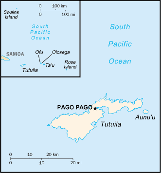 AMERICAN SAMOA  אמריקן סמואה
