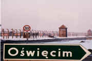 HOLOCAUST PHOTOS: The southern town in Poland - Oswiecim - Auschwitz - Birkenau. Shoah. Holocaust. Death Camp