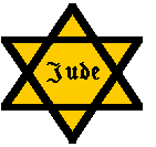HOLOCAUST PHOTOS - YELLOW STAR - JEWS WERE REQUIRED TO WARE THE YELLOW STAR AS A BADGE OF SHAME IN NAZI GERMANY
